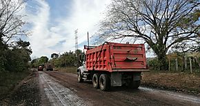 En un 61 se encuentra el proyecto Caminos del distrito de Besik en la Comarca Ngbe Bugl