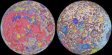 Primer mapa geolgico detallado de la Luna