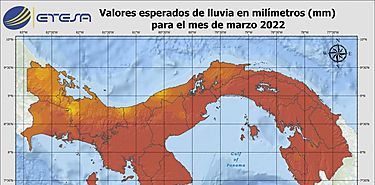 Lluvias estimadas para marzo abril y mayo de 2022