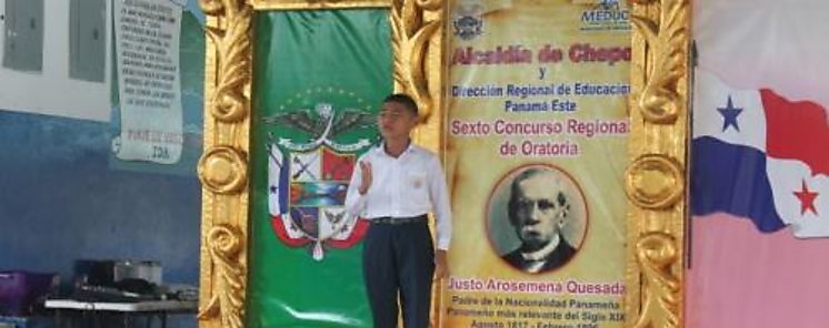 VI concurso regional de oratoria Prcer de la Nacin Vida y obra de Justo Arosemena