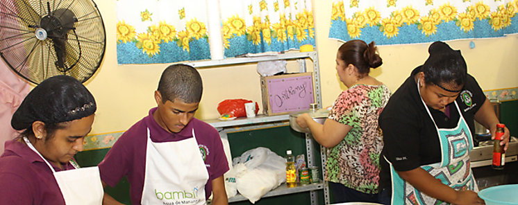 Instruyen en cocina a estudiantes de CTI en Veraguas