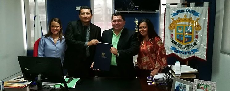 Mides y Alcalda de Santiago firman acuerdo