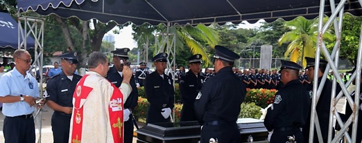 Funeral del Cabo Segundo Benjamn Jimnez