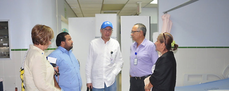 Evalan los avances de las instalaciones sanitarias de Veraguas