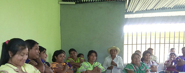 Jornada para prevenir la violencia contra las mujeres indgenas en la comarca Ngbe Bugl