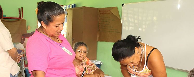 MITRADEL sigue capacitando a mujeres rurales del distrito de Bar