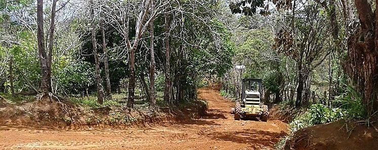 Avance del 25 en Camino Caazas  Coclesito en la Comarca Ngbe Bugl