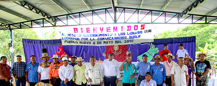 Homenaje a precursores de comarca Ngäbe Buglé Homenaje a precursores de comarca Ngäbe Buglé