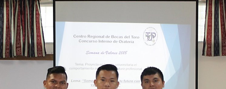 UTP de Bocas del Toro escoge representante  para el Concurso Nacional de Oratoria UTP 2018