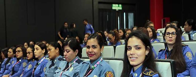 Bomberas panameas participan en el III Congreso Internacional de Mujeres Bomberas