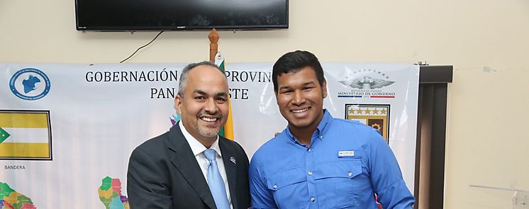 Joven de Puerto Caimito gana concurso de la msica del himno de Panam Oeste 