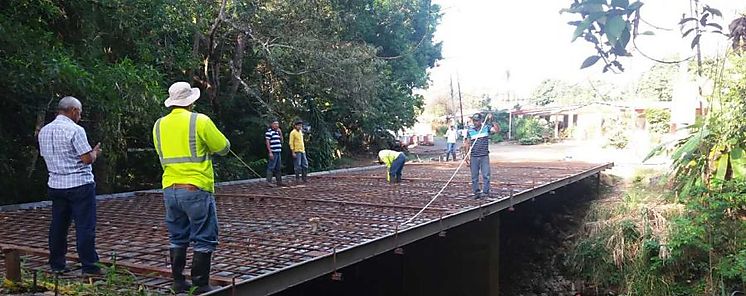 Avanza construccin de nuevo puente vehicular en La Ermita de Las Tablas