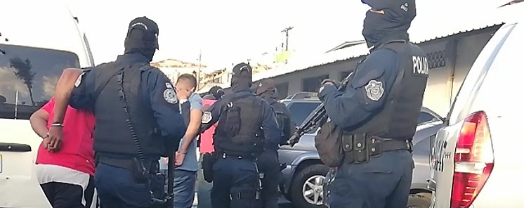 Primer operativo antipandillas del ao en Coln 