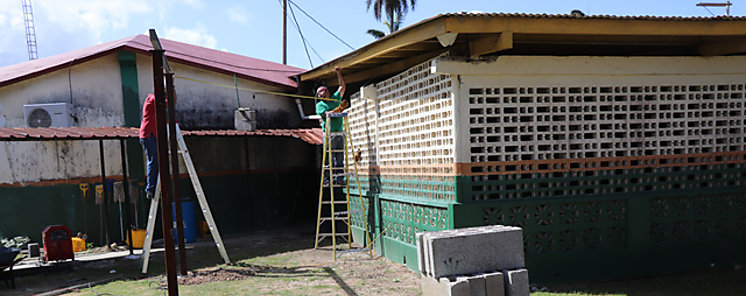 Extensin del IPHE de Coln realiza mejoras y adecuaciones para el inicio del ao lectivo 2019