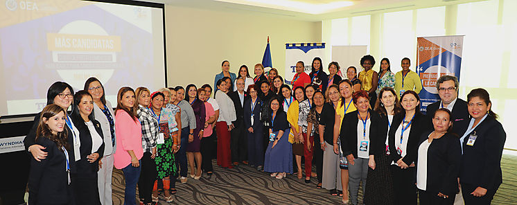 Candidatas panameas participan de curso de formacin de la OEA y el Tribunal Electoral