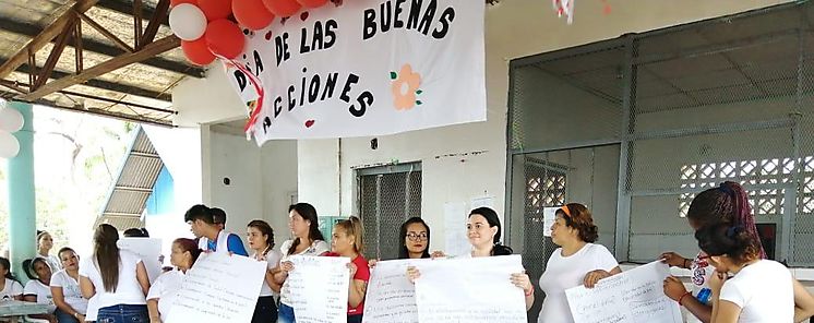 Despacho de Primera Dama realizo taller de Cero Discriminacin en el Centro Femenino de Rehabilitacin de Chiriqu