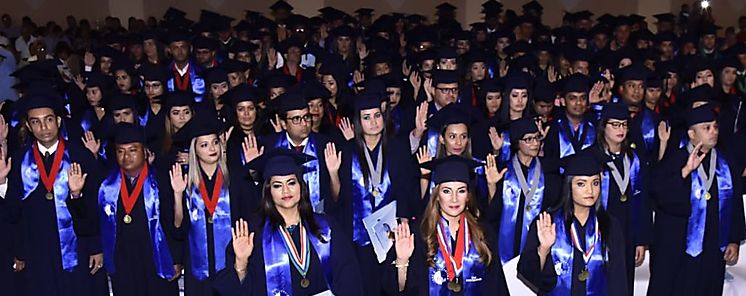 Ceremonia de graduacin de ISAE Universidad Sede Chitr