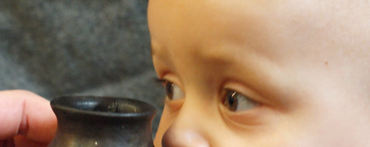 Un bibern de hace 7000 aos para beber leche animal 