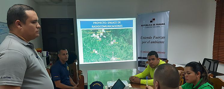 En Chiriqu Ong SAR PANAM y Bomberos presentan proyecto a MiAMBIENTE