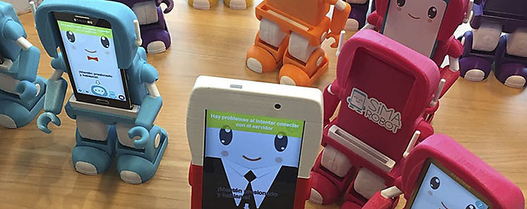 SIMA es el primer robot social latinoamericano que habla espaol