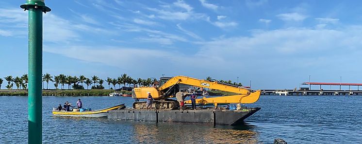 MOP inicia trabajos de ampliacin de canales en Kusapn provincia de Bocas del Toro