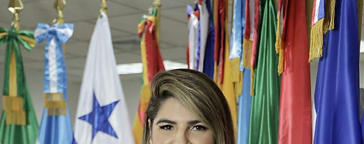 Elvia Bustavinon presidenta de la Red de Mujeres de Autoridades Maritimas de Latinoamrica