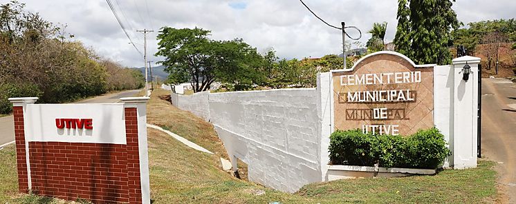 Avanzan a buen ritmo los trabajos de mejoramiento del Cementerio Municipal de Utiv