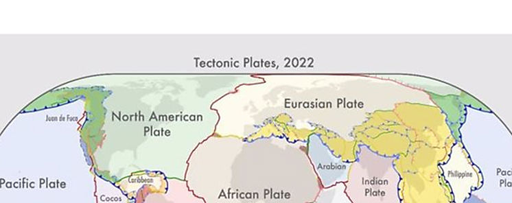 Actualizan mapas de placas tectnicas y formacin de continentes