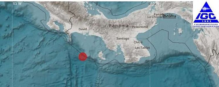 Un sismo de 65 grados sacudi esta maana la provincia de Chiriqu