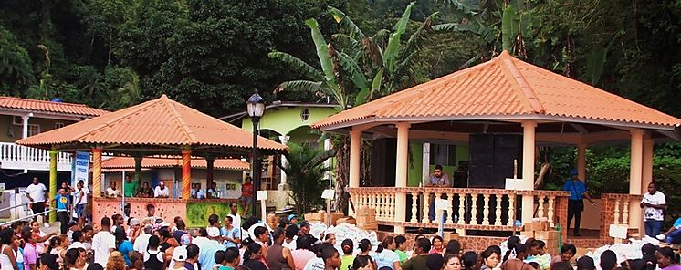 Viviendas en Portobelo realzan con colores su cultura afrodescendiente