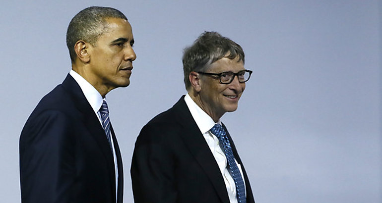 Bill Gates y Obama