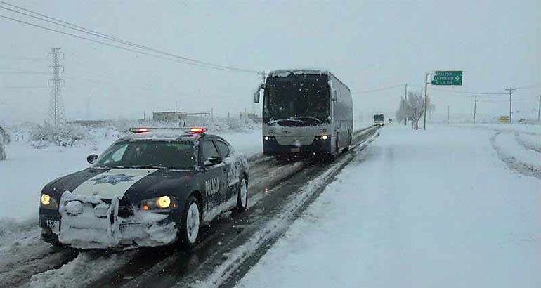 Mxico con nevadas