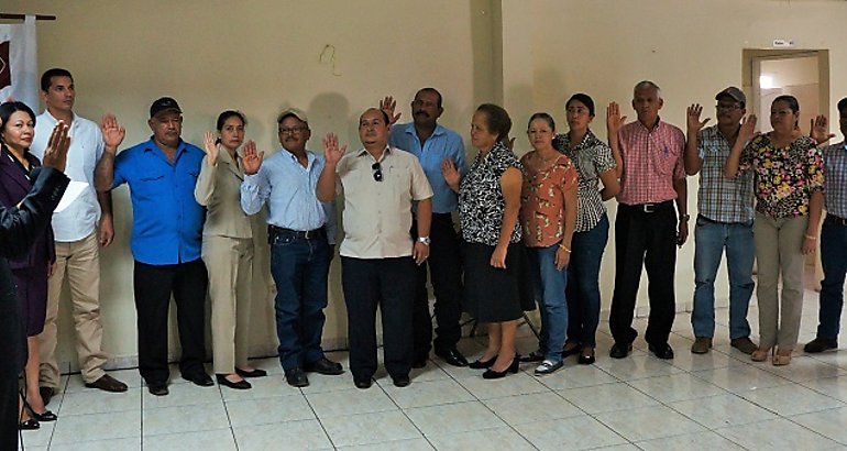 juramentacion  de  las  cuenca s rio  chiriqui