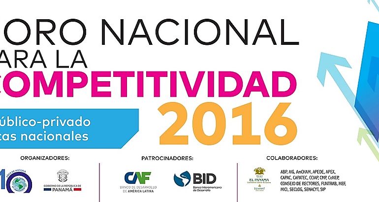 X Foro Nacional para la Competitividad 2016