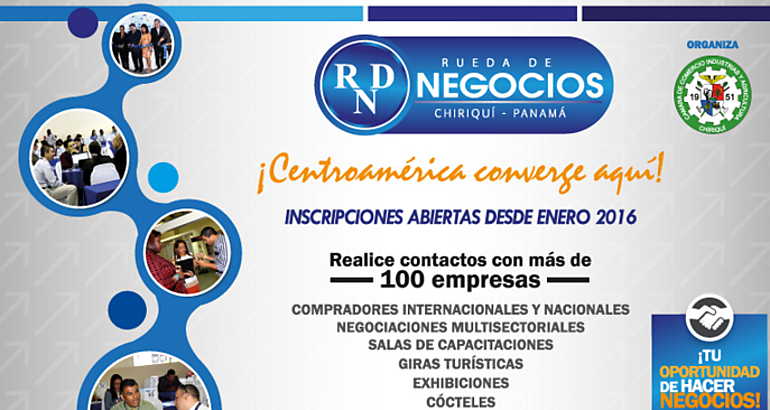 afiche  reueda  de negocios