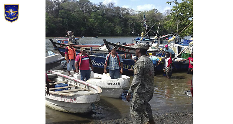 Pescadores vigilantes