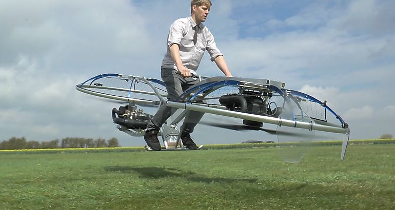 Homemade Hoverbike 