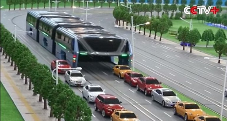 Transit Elevated Bus 