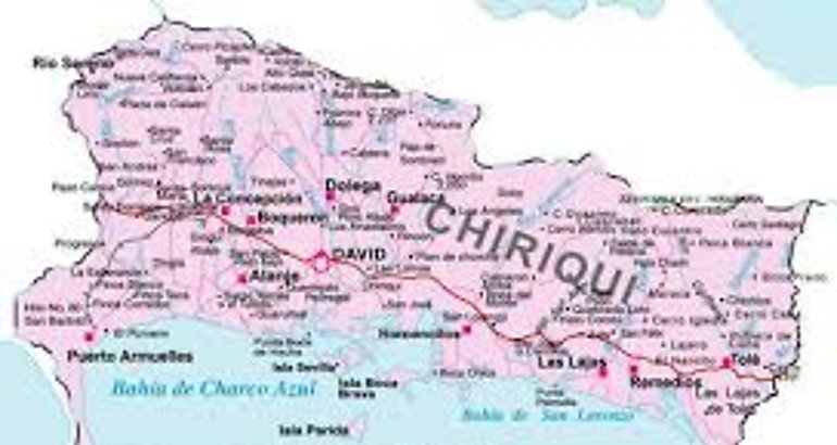 mapa chiriqui