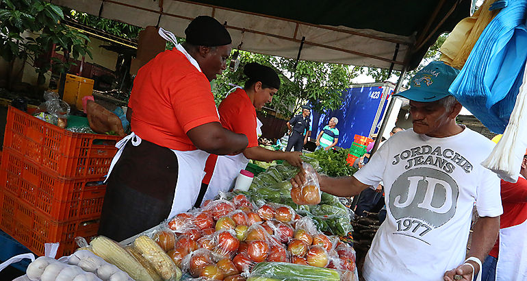 ferias libres  del Instituto de Mercadeo Agropecuario