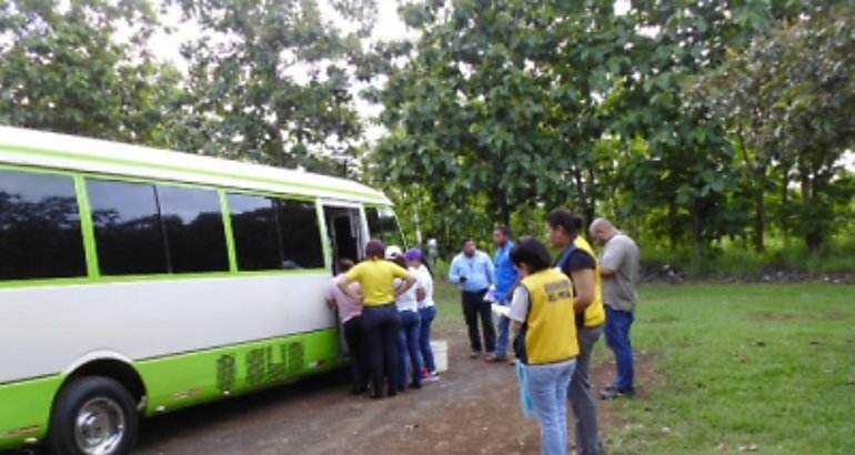 Inspeccion Transportes Adolescentes trabajando