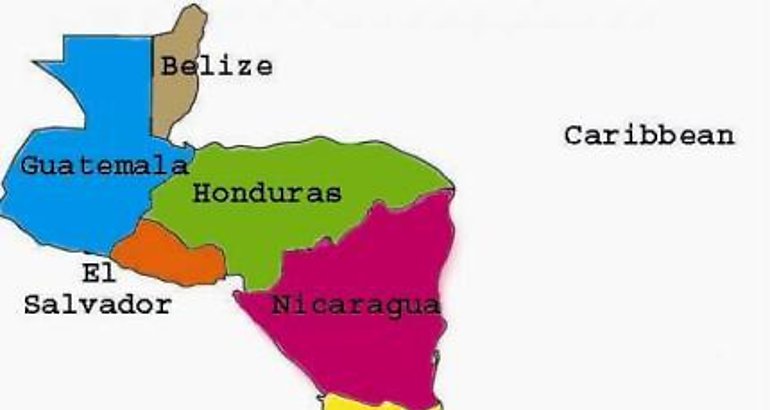 Centroamerica Mapa