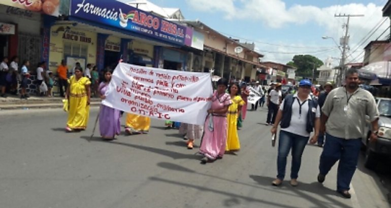 Manifestacin en Cocle