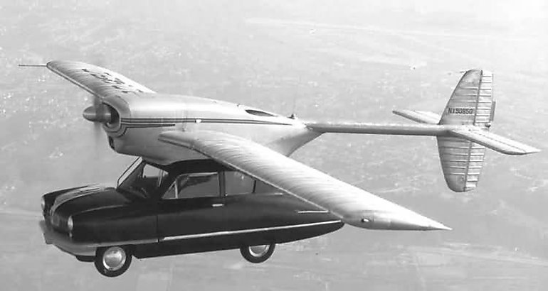 El coche volador modelo 118 ConvAirCar