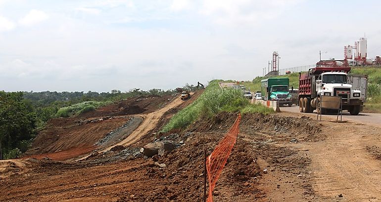 Carretera Obras  Proyecto Corredor Panam Norte