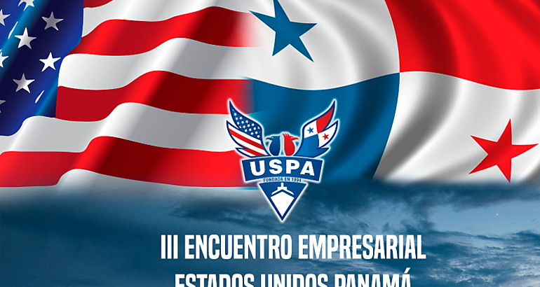 afiche  encuentro  empresarial  usa  panama