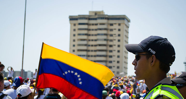 Manifestacin en Venezuela