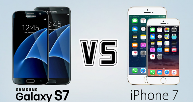 iPhone 7 vs Galaxy S7