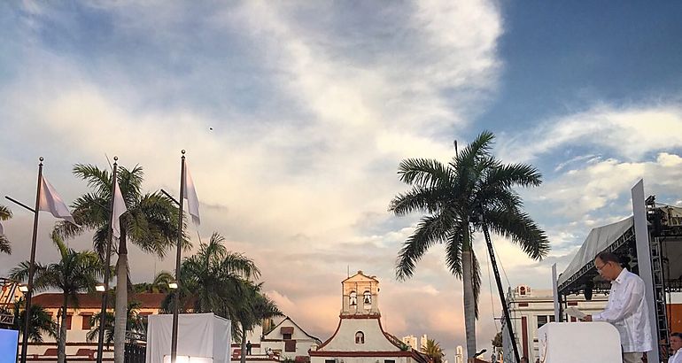 Ceremonia de firma de la paz en Colombia 