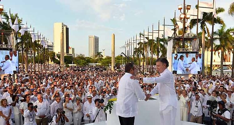 Acuerdos de paz en Colombia